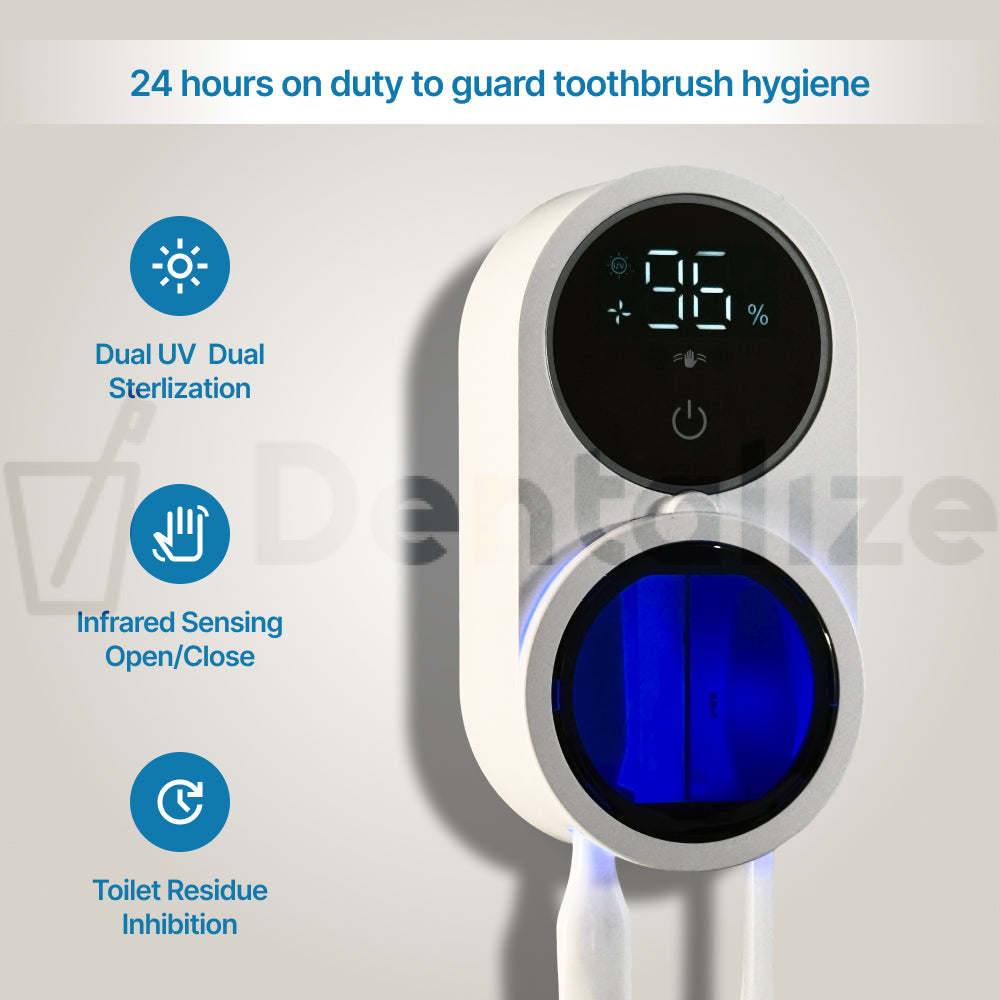 Dentalize™ Premium Duo Toothbrush Sterilizer