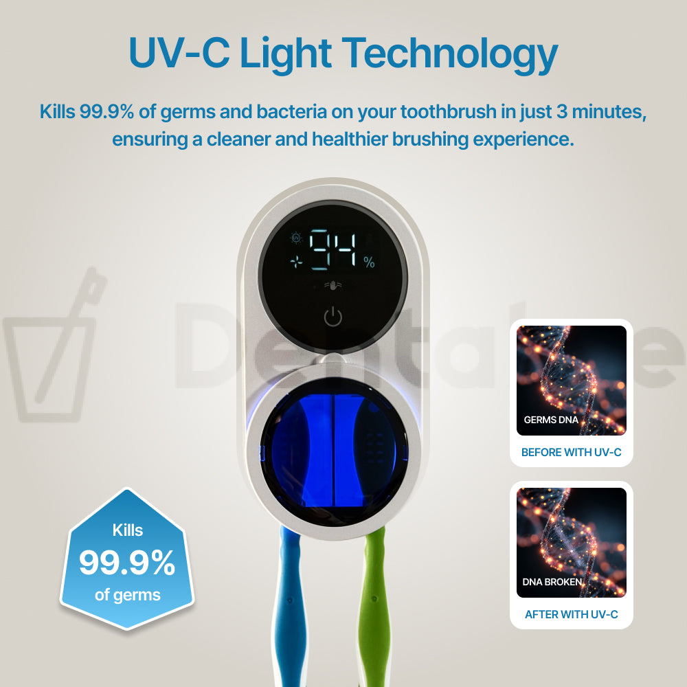 Dentalize™ Premium Duo Toothbrush Sterilizer