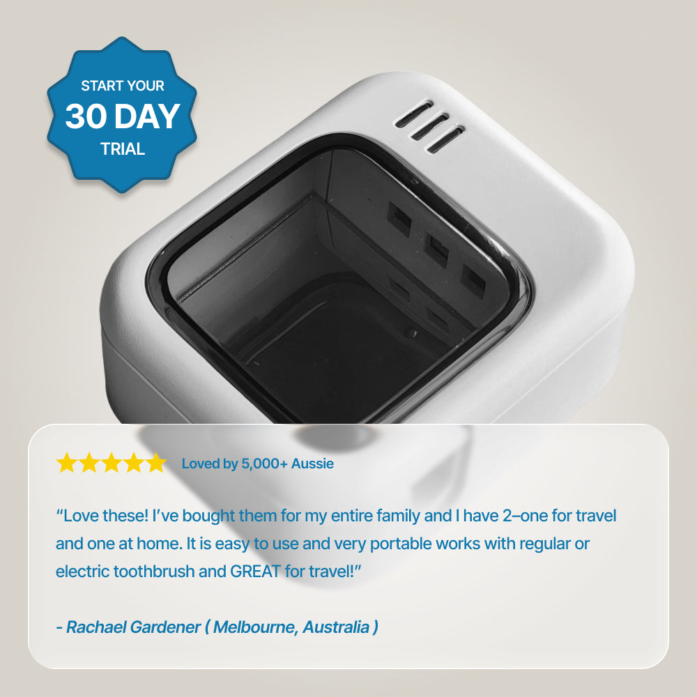 Dentalize™ Premium Travel Toothbrush Sterilizer