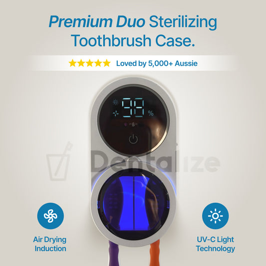 Dentalize™ Premium Duo Toothbrush Sterilizer