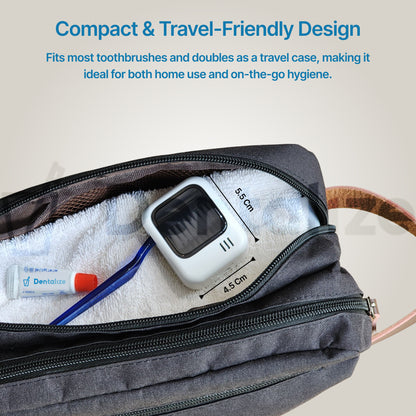 Dentalize™ Premium Travel Toothbrush Sterilizer